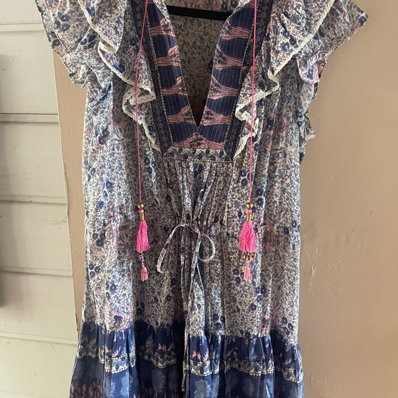 bell by alicia bell Dresses & Skirts - Bell Floral Blue and Pink women’s dress